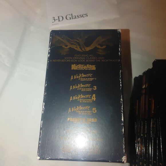 Nightmare On Elm Street DVD Collection With 3D Glasses New Line Platinum Series - Picture 10 of 10